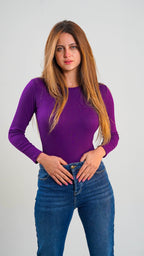 Moon Core Ribbed Cotton Bodysuit