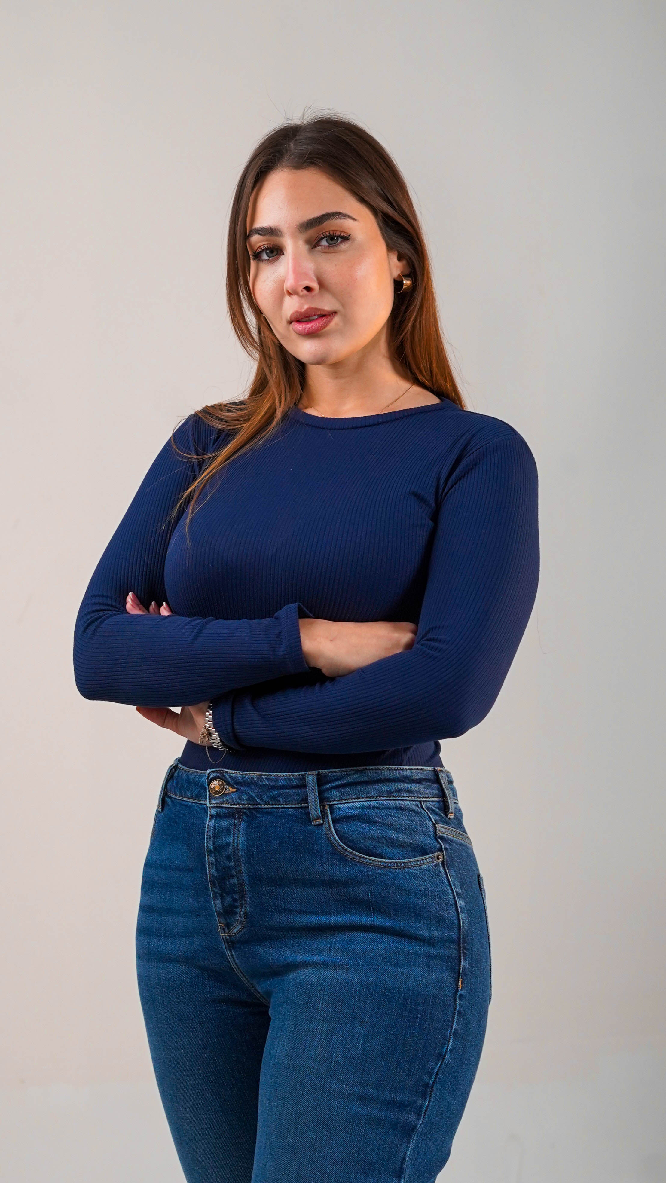 Moon Core Ribbed Cotton Bodysuit