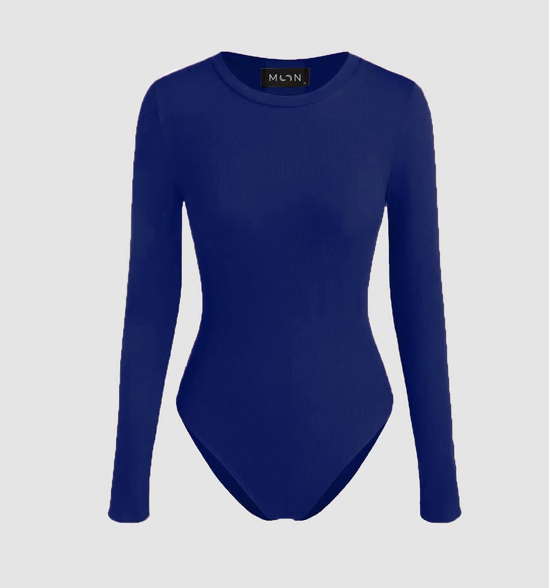 Moon Core Ribbed Cotton Bodysuit