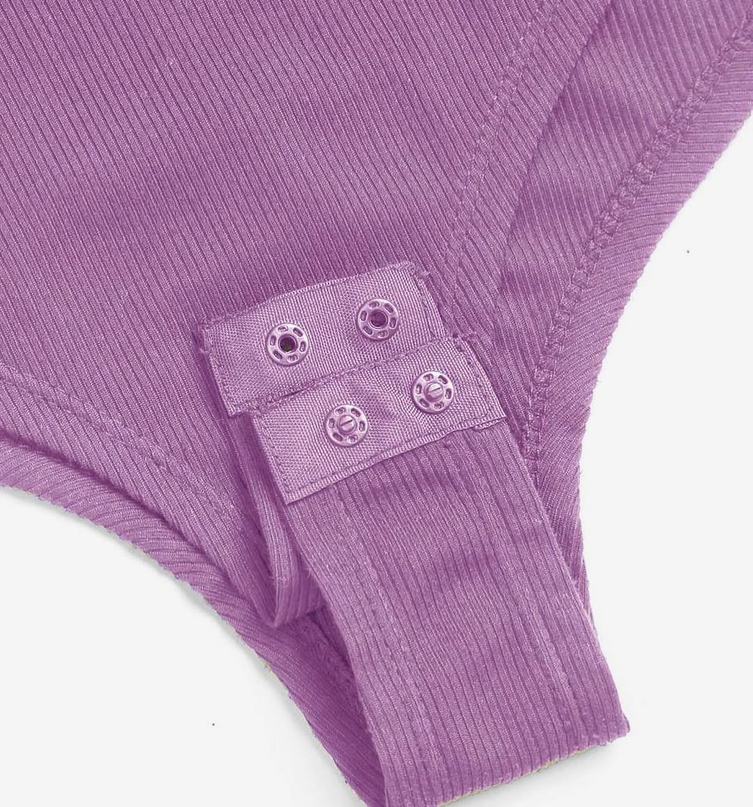 Moon Core Ribbed Cotton Bodysuit