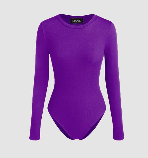 Moon Core Ribbed Cotton Bodysuit